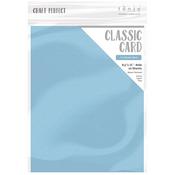 Cornflower Blue - Craft Perfect Weave Textured Classic Card 8.5"X11" 10/Pkg