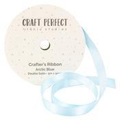 Arctic Blue - Craft Perfect Double Face Satin Ribbon 9mmX5m