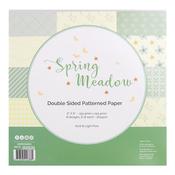 Spring Meadow - Craft Perfect Double-Sided Cardstock 6"X6 24/Pkg