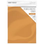 Cosmic Copper - Craft Perfect Pearlescent Cardstock 8.5"X11" 5/Pkg