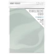 Blue Frost - Craft Perfect Pearlescent Cardstock 8.5"X11" 5/Pkg