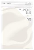 Ivory - Craft Perfect Smooth Cardstock A4 5/Pkg