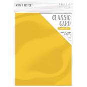 Marigold Yellow Weave Textured Classic Cardstock - Craft Perfect