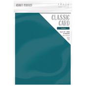 Teal Blue - Craft Perfect Weave Textured Classic Card 8.5"X11" 10/Pkg