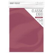 Raspberry Pink - Craft Perfect Weave Textured Classic Card 8.5"X11" 10/Pkg