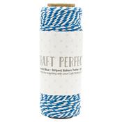 French Blue - Craft Perfect Striped Bakers Twine