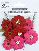 Candy Mix - Little Birdie Fiorella Paper Flowers 12/Pkg