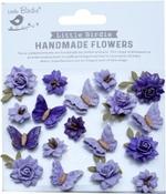 Lavender Whisper - Little Birdie Cloria Paper Flowers 18/Pkg