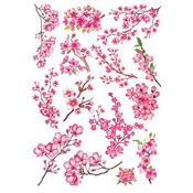 Cherry Blossom - Little Birdie Deco Transfer Sheet A4