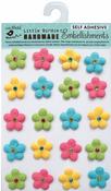 Candy Crush - Little Birdie Embossed Jeweled Daisies 20/Pkg