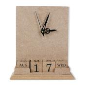 Table Clock And Date Keeper - Little Birdie Customizable MDF