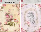 Fairy Blossom - Little Birdie Decoupage Paper A4 4/Pkg