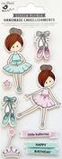 Little Ballerina - Little Birdie Sticker Embellishment 9/Pkg