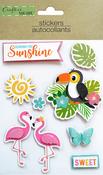 Sweet Sunshine - Little Birdie 3D Embellishment 8/Pkg