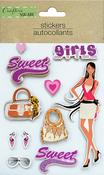 Sweet Girls - Little Birdie 3D Embellishment 11/Pkg