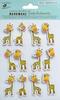 Doodle Giraffe - Little Birdie 3D Embellishment 12/Pkg