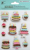 Yummy Cakes - Little Birdie 3D Embellishment 10/Pkg