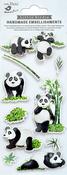 Panda World - Little Birdie 3D Glitter Embellishment 11/Pkg