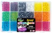 Chalkboard Alphabet - The Beadery 18 Compartment Bead Box