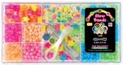 Glow Beads; 1200 Beads - The Beadery 12 Compartment Bead Box