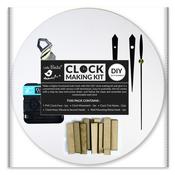 White - Little Birdie PVC Clock Making Kit 10"