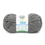 Smoke - Lion Brand Basic Stitch Antimicrobial Thick & Quick Yarn