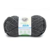 Charcoal - Lion Brand Basic Stitch Antimicrobial Thick & Quick Yarn