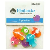 Aquarium - Buttons Galore Flatbackz Embellishments
