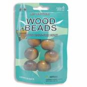 Maple - Pepperell Braiding Round Wood Bead 25mm