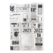 Tickets - Elizabeth Craft Clear Stamps