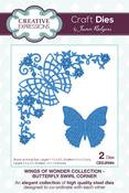 Wings Of Wonder- Butterfly Swirl Corner - Creative Expressions Craft Dies By Jamie Rodgers