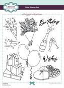 Birthday Wishes - Creative Expressions Designer Boutique Clear Stamps 6"X8"