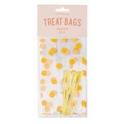 Gold - Sweetshop Treat Bags 10/Pkg