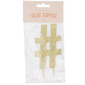 Hashtag - Sweetshop Cake Topper