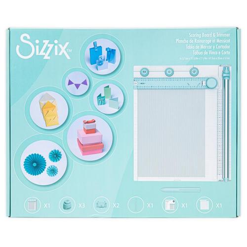 Craft Paper Trimmer And Scoring Board Set - Portable Compact Scoreboard  With Inch And Centimeter Measurements, Perfect For Paper Folding And  Scrapbook