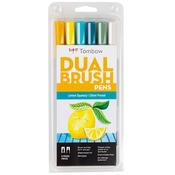Lemon Squeezy - Tombow Dual Brush Markers 6/Pkg