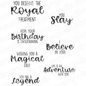 Fairytale Sentiment Set - Stamping Bella Cling Stamps