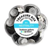 Neutrality - Buttons Galore Treasure Box