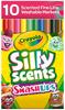 Assorted Colors - Crayola Silly Scents Washable Slim Markers 10/Pkg