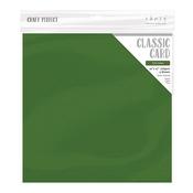 Fern Green - Craft Perfect Weave Texture 80lb Cardstock 12"X12" 5/Pkg