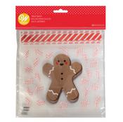 Gingerbread Boy - Wilton Resealable Treat Bags 20/Pkg