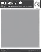Zig Zag Texture Bold Prints - Hero Arts Cling Stamp 6"X6"