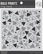 Triangle Mix Bold Prints - Hero Arts Cling Stamp 6"X6"