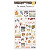 Farmstead Harvest Puffy Stickers - American Crafts