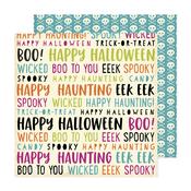 Word Page Paper - Happy Halloween - American Crafts