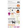 Phrase Thickers - Happy Halloween - American Crafts
