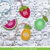 Tiny Tags Sayings: Fruit Clear Stamps - Lawn Fawn