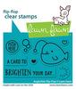 Anglerfish Flip-flop Clear Stamps - Lawn Fawn