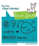 Anglerfish Flip-flop Clear Stamps - Lawn Fawn
