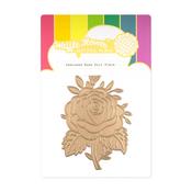Sketched Rose Foil Plate - Waffle Flower Crafts